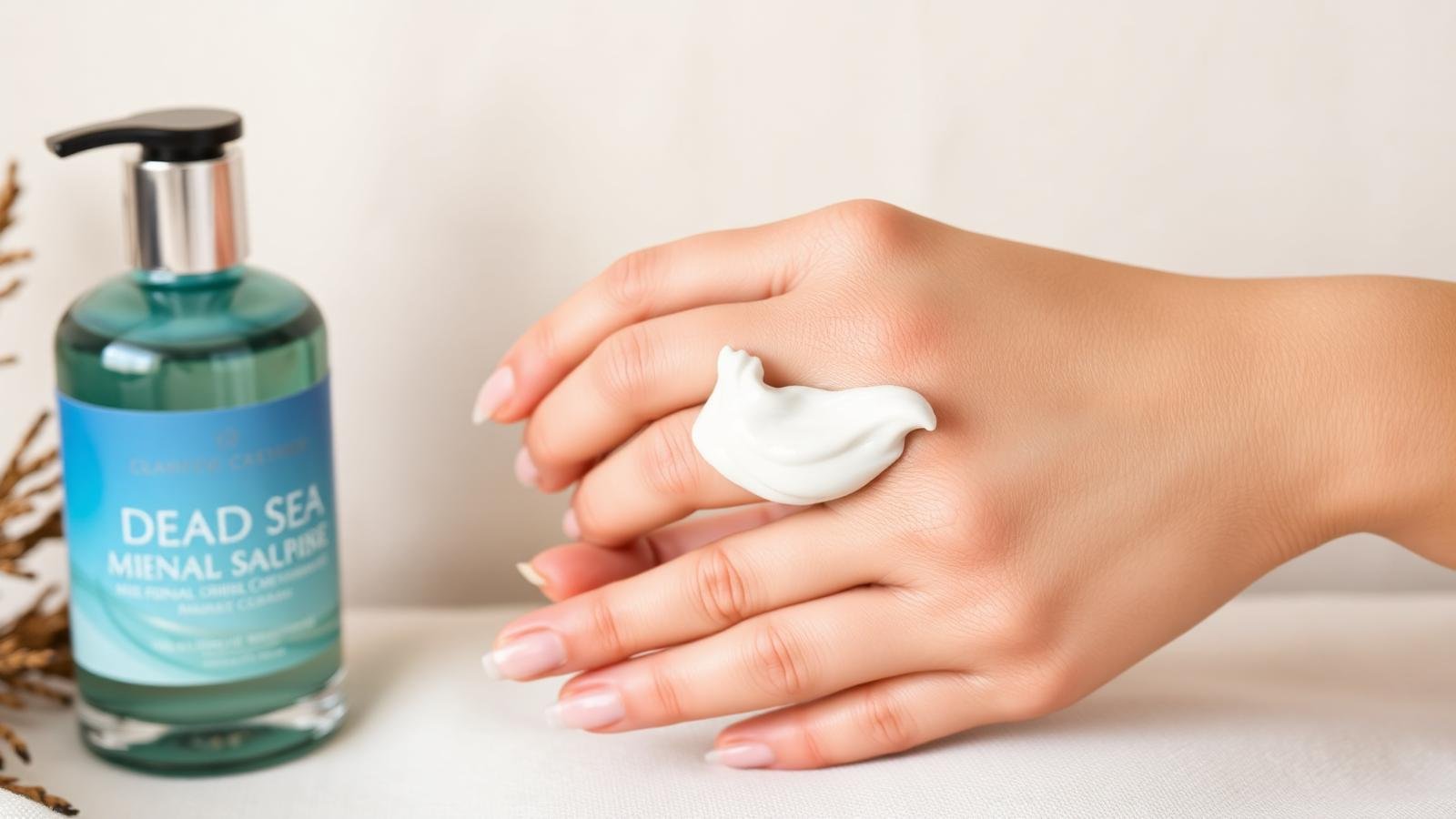 Dead Sea Hand Cream and Nail Care