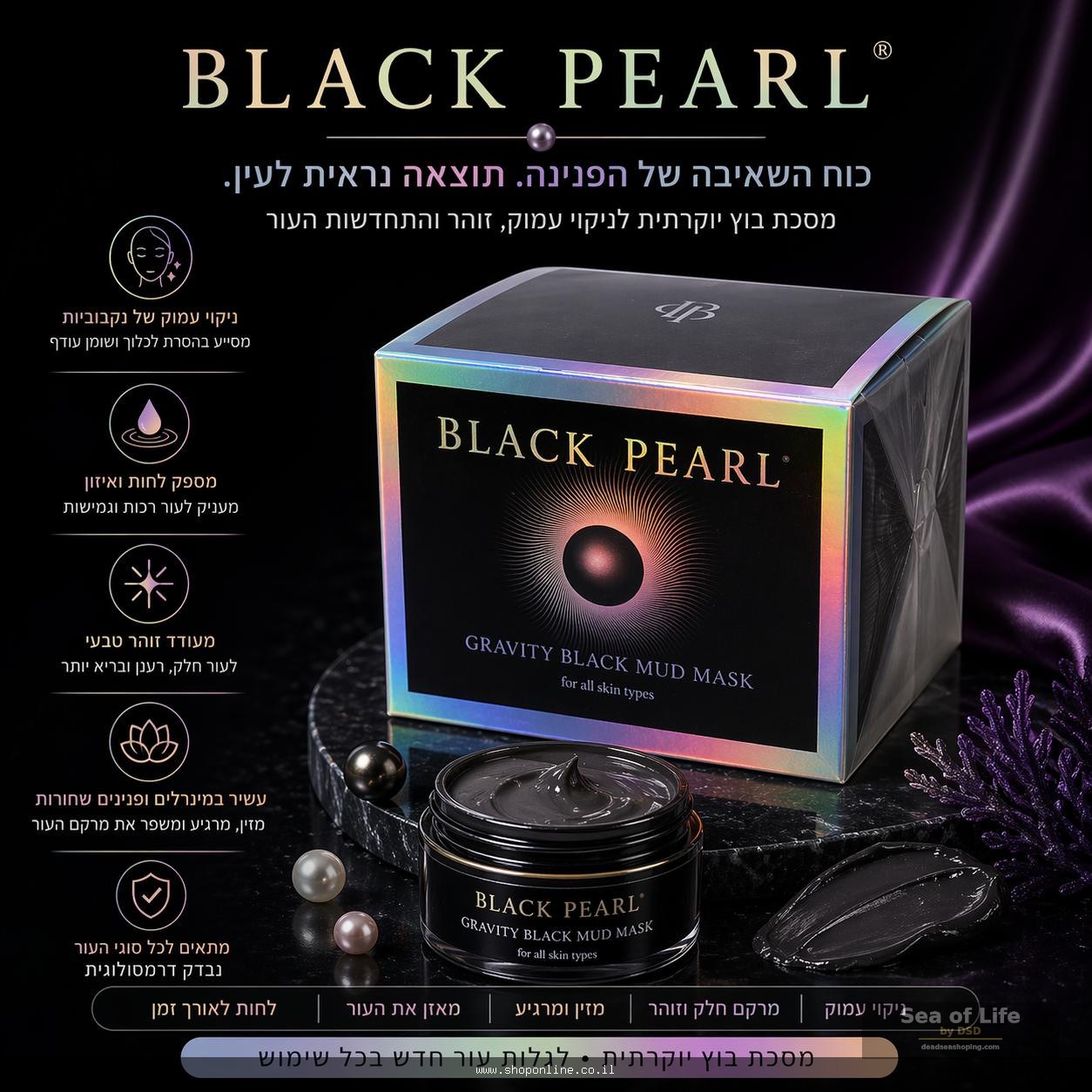 Black Pearl Magnetic Mud Mask