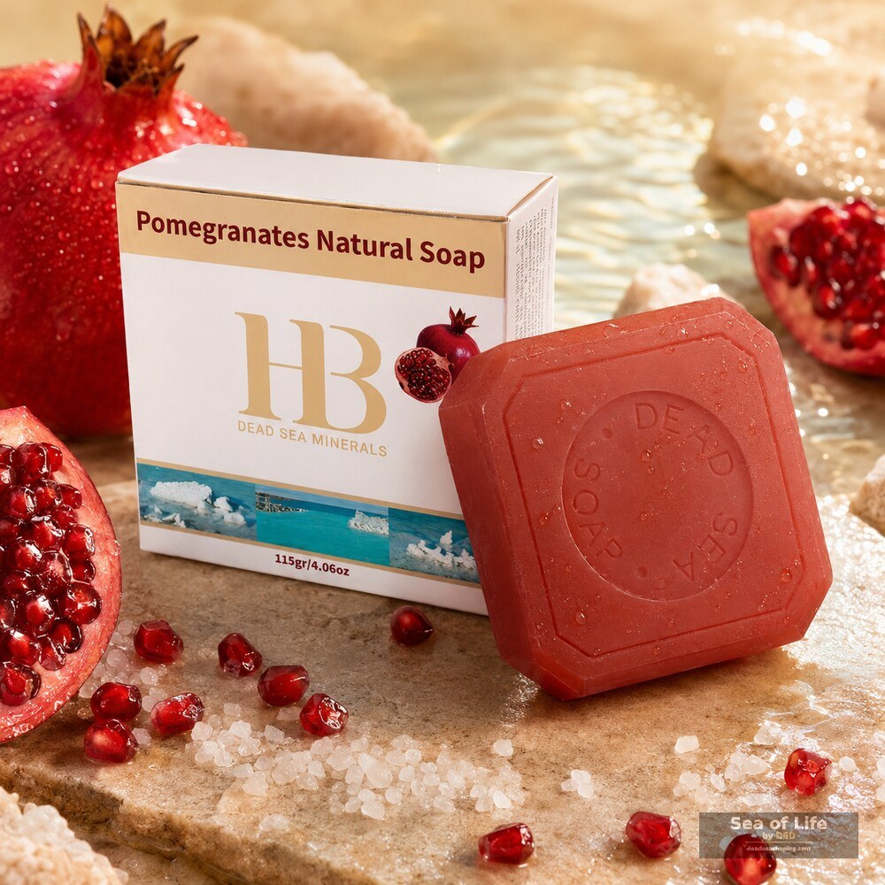 Natural Pomegranate Soap