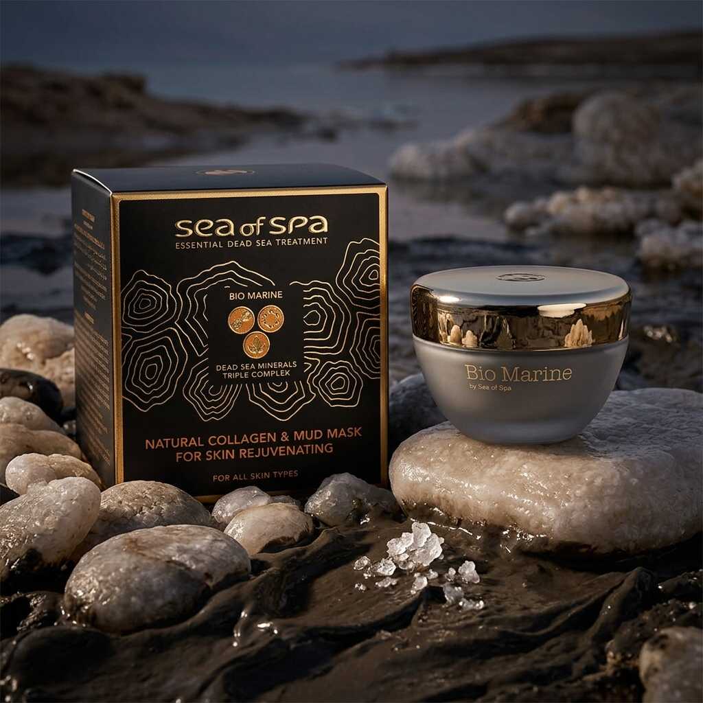 מסכת Collagen ובוץ לחידוש העור
