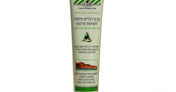 קרם רגליים עם שמני אבוקדו ועץ התה 100 מ"ל