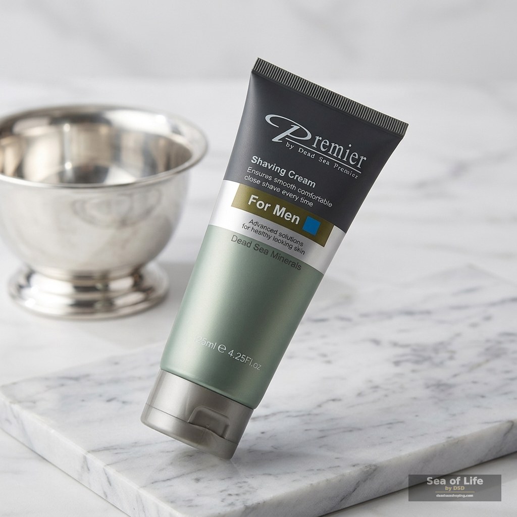 Men's Shaving Cream with Dead Sea Minerals